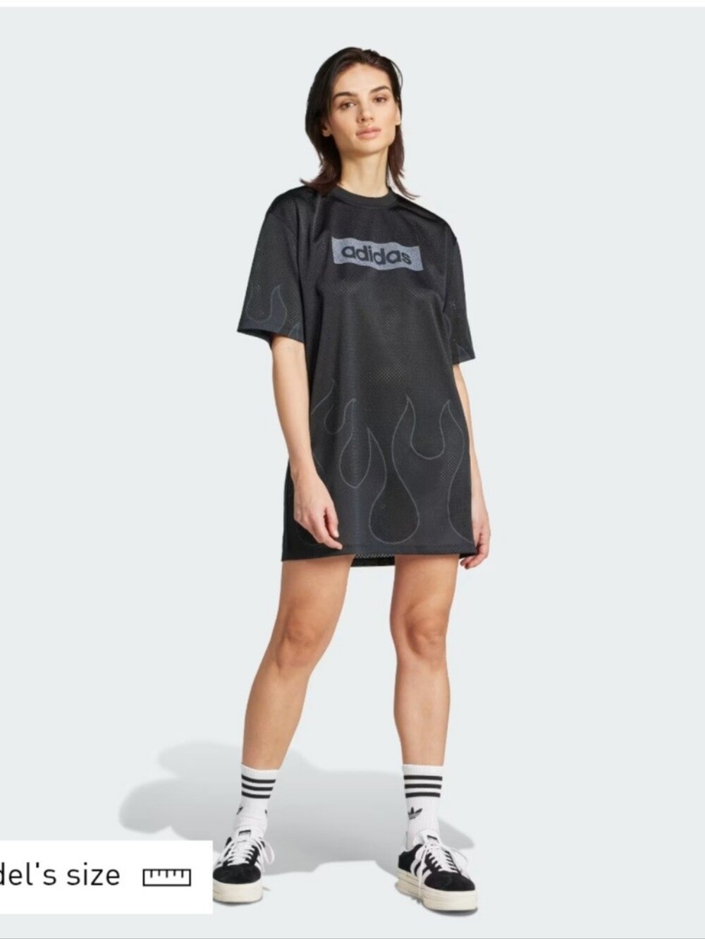 Adidas Womens Flames Hockey Dress In Black Sz M, L